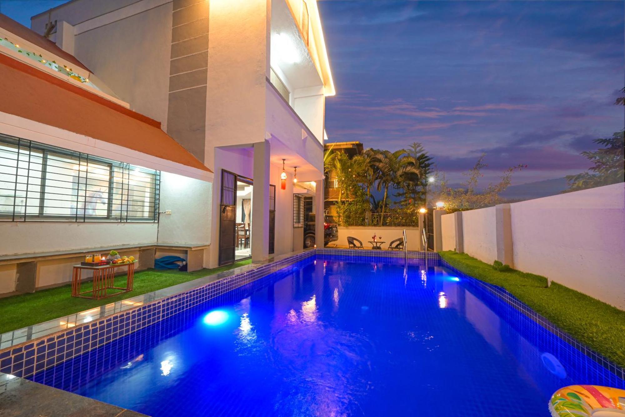 Ll Empyrean Stay II Luxury Ll Celestial Unicorn Villa Ll 3Bhk Ll Ac Ll Private Big Pool Ll Lonavala Ngoại thất bức ảnh