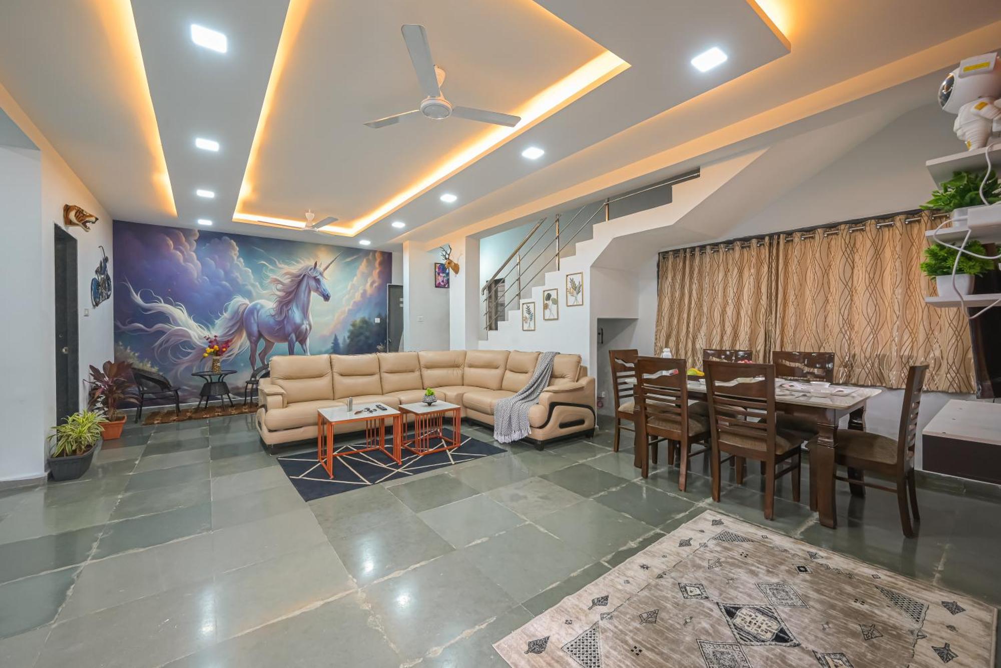 Ll Empyrean Stay II Luxury Ll Celestial Unicorn Villa Ll 3Bhk Ll Ac Ll Private Big Pool Ll Lonavala Ngoại thất bức ảnh