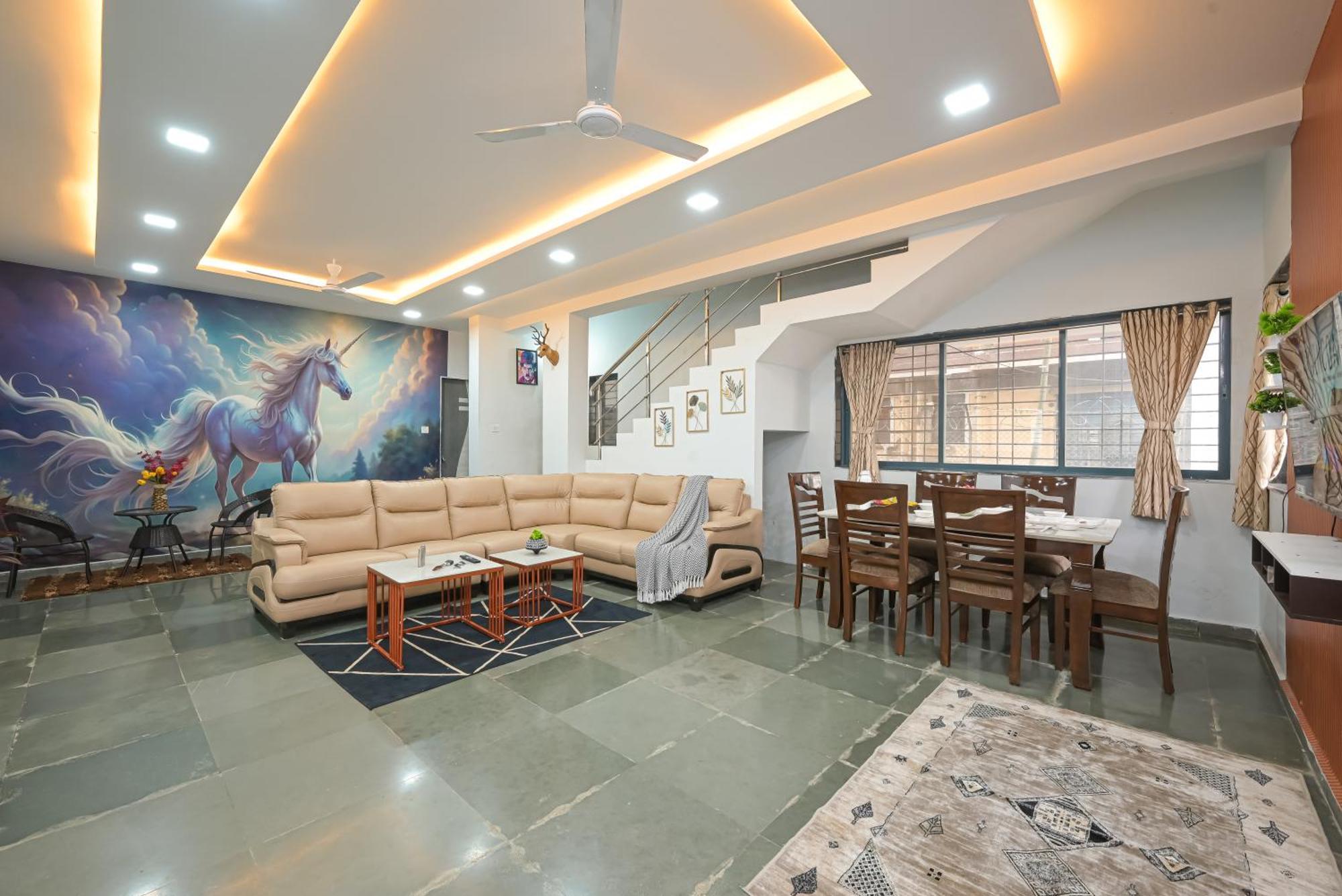 Ll Empyrean Stay II Luxury Ll Celestial Unicorn Villa Ll 3Bhk Ll Ac Ll Private Big Pool Ll Lonavala Ngoại thất bức ảnh